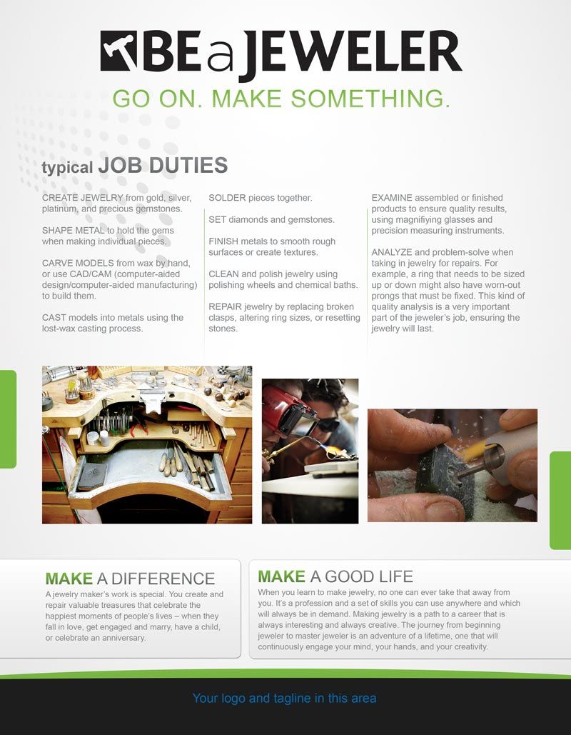 Back side of flyer